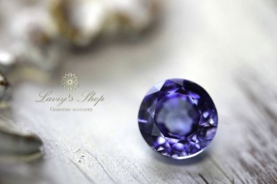 画像1: 絶産希少宝石/ベニトアイト(0.35ct)