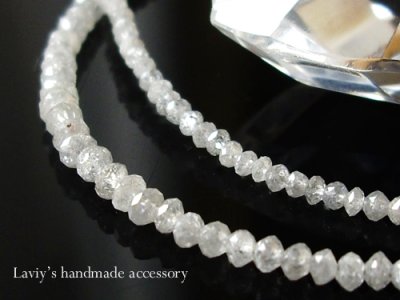 画像2: 大特価！15ct.upホワイトダイヤモンドの贅沢ネックレス